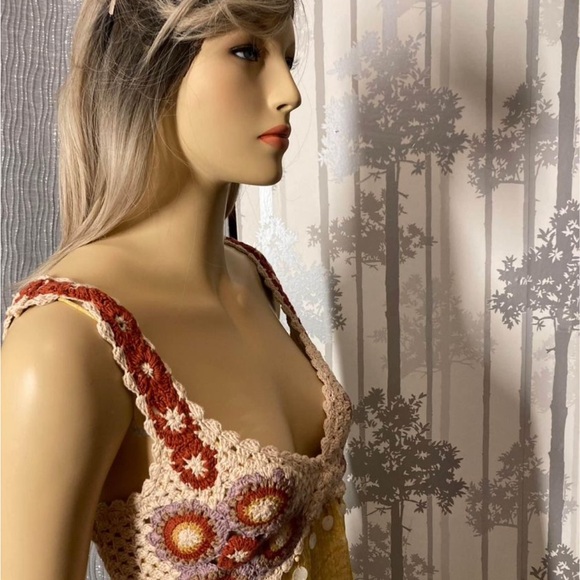 Size Small Lined Boho Sundress brand new - Picture 3 of 5